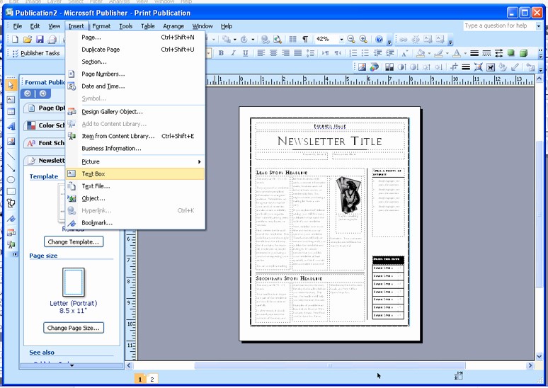 Free Microsoft Word Newspaper Template Fresh Ms Publisher Templates