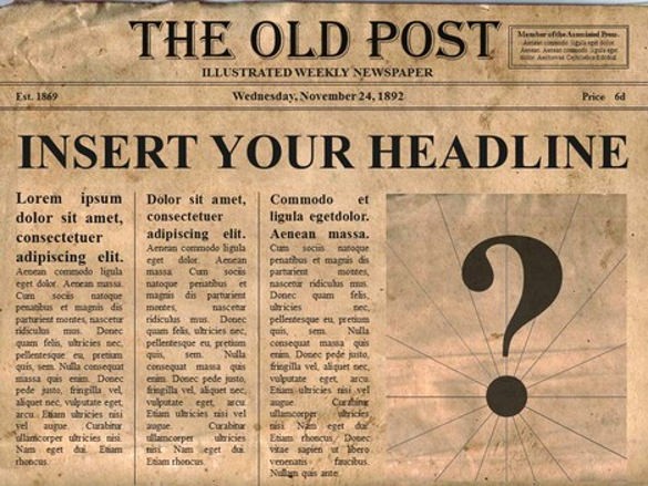 Free Microsoft Word Newspaper Template Lovely 14 Old Newspaper Templates Free Sample Example format