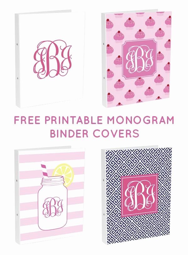 Free Monogram Template for Word Unique Fabulous Chic Free Printables