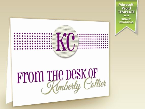 Free Monogram Template for Word Unique Items Similar to Instant Download From the Desk
