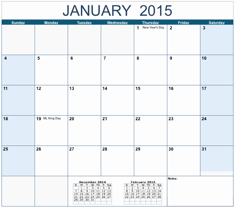 Free Monthly Calendar Templates 2015 Best Of Horizontal 2015 Monthly Calendar Template for Numbers