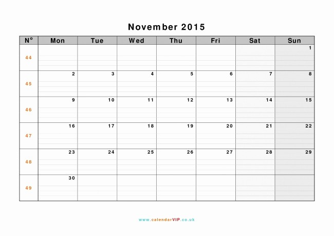 Free Monthly Calendar Templates 2015 Elegant Microsoft Word 2015 Calendar Template