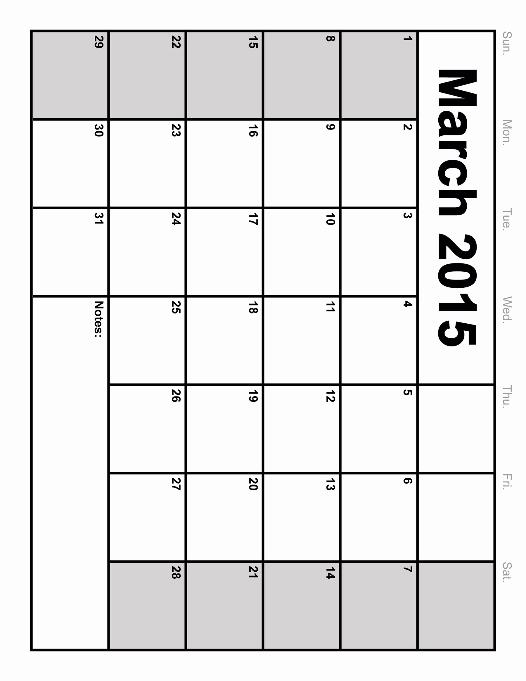 Free Monthly Calendar Templates 2015 Lovely March 2015 Calendar Printable Monthly Blank Calendar 2015