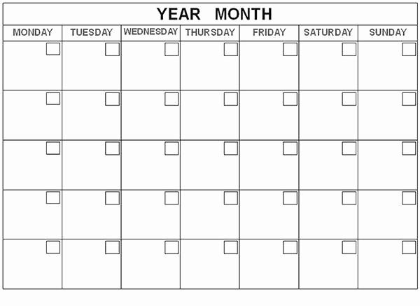 Free Monthly Calendar Templates 2015 New 35 Best 2015 Monthly Calendar Templates for Download Free