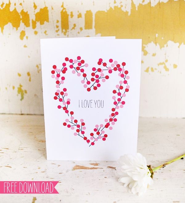 Free Mother&amp;#039;s Day Card Templates Elegant Diy Valentine Card 5 Card Styles Available Free Pdf