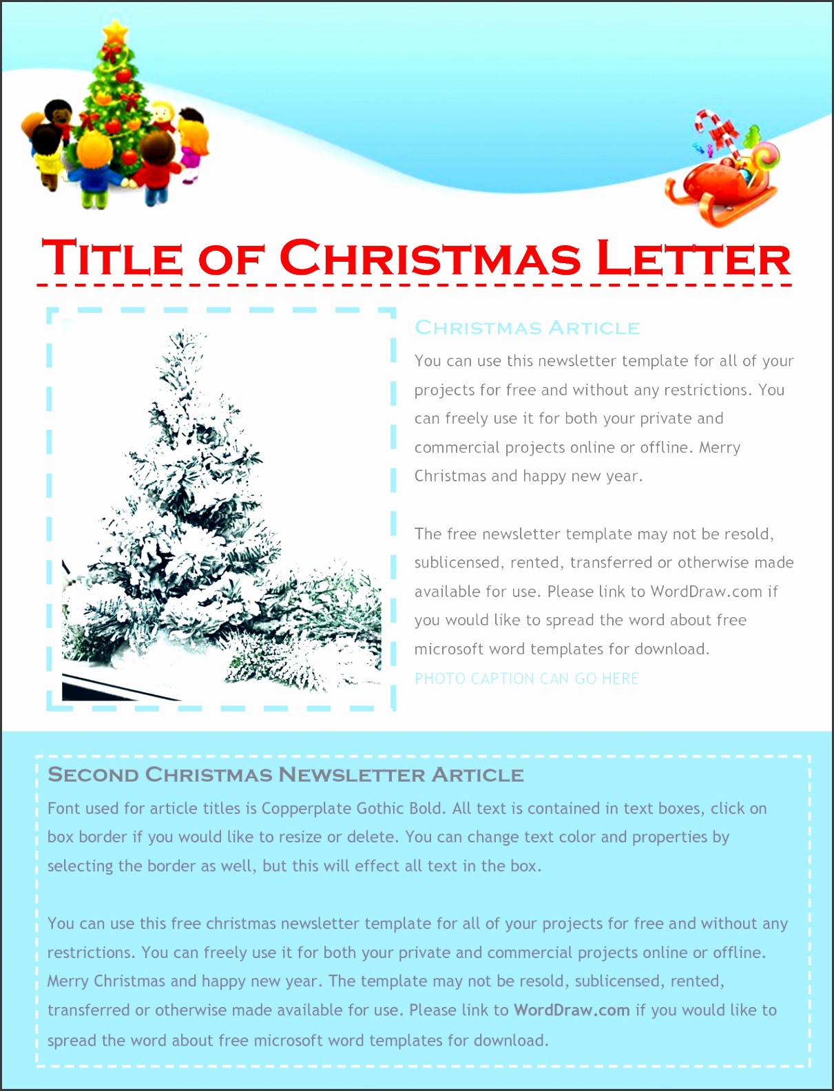 Free Ms Word Letter Templates Inspirational 9 Free Christmas Letter Templates Download Word