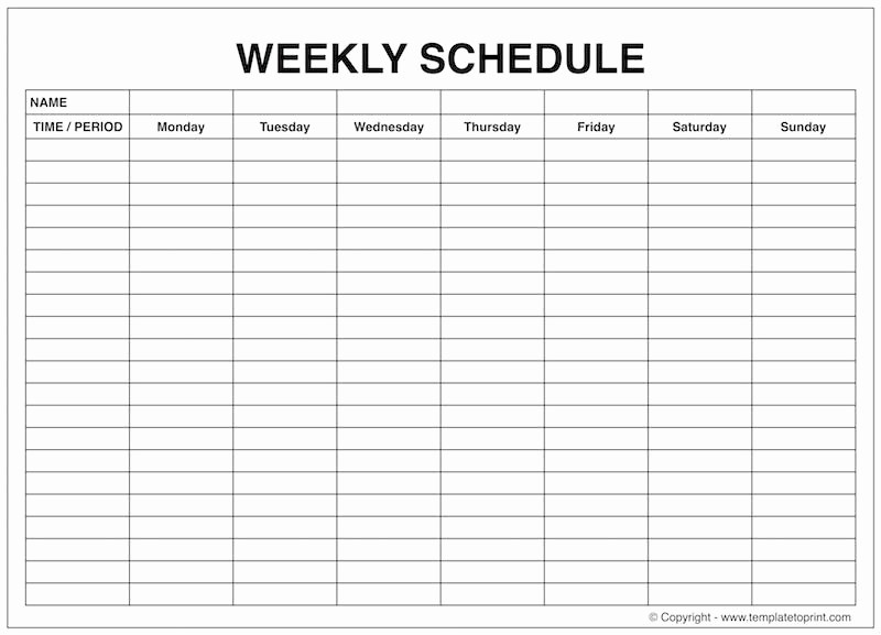 Free Online College Schedule Maker Awesome Weekly Calendar Maker
