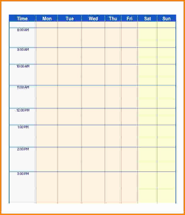 Free Online Weekly Schedule Maker Lovely Weekly Timetable Maker Driverlayer Search Engine