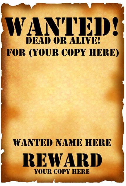 Free Poster Templates for Word Best Of 29 Free Wanted Poster Templates Fbi and Old West