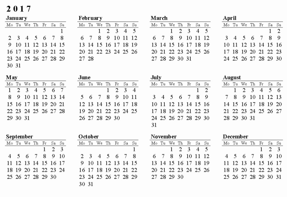 Free Printable 12 Month Calendar New 12 Month Calendar Printable