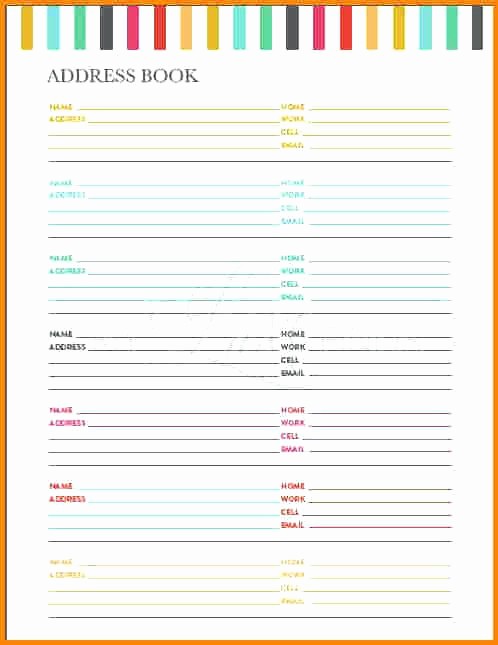 Free Printable Address Book Pages Beautiful Book Template Pages Book Template Pages Teacher Grade