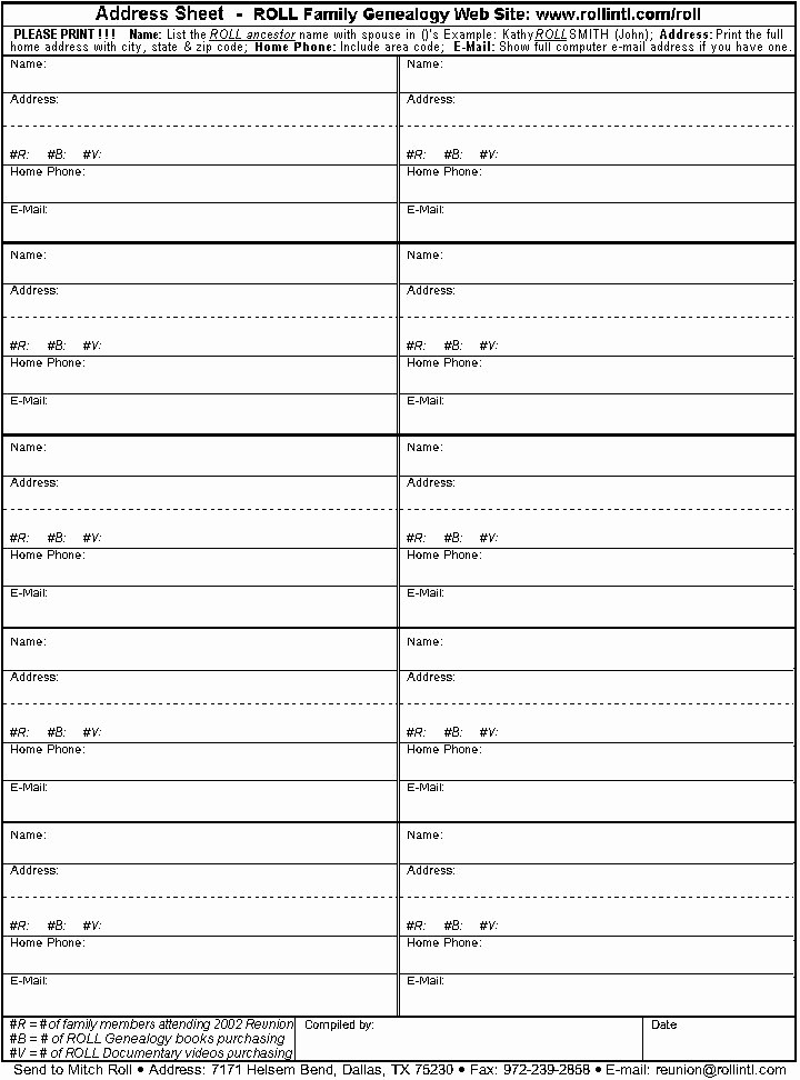 Free Printable Address Book Pages Lovely Free Printable Blank Address Book