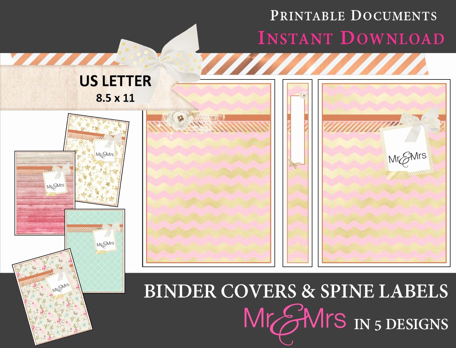 Free Printable Binder Spine Labels Elegant Printable Binder Covers &amp; Spine Label Inserts by