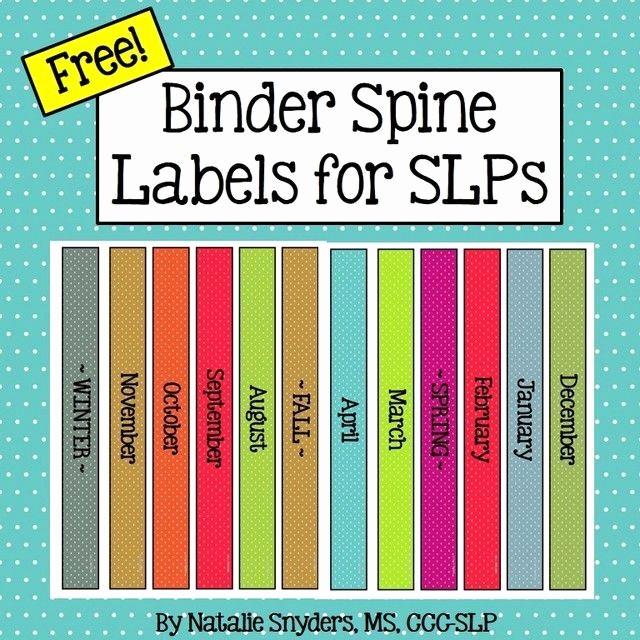 Free Printable Binder Spine Labels Fresh 17 Best Images About Binder Templates On Pinterest