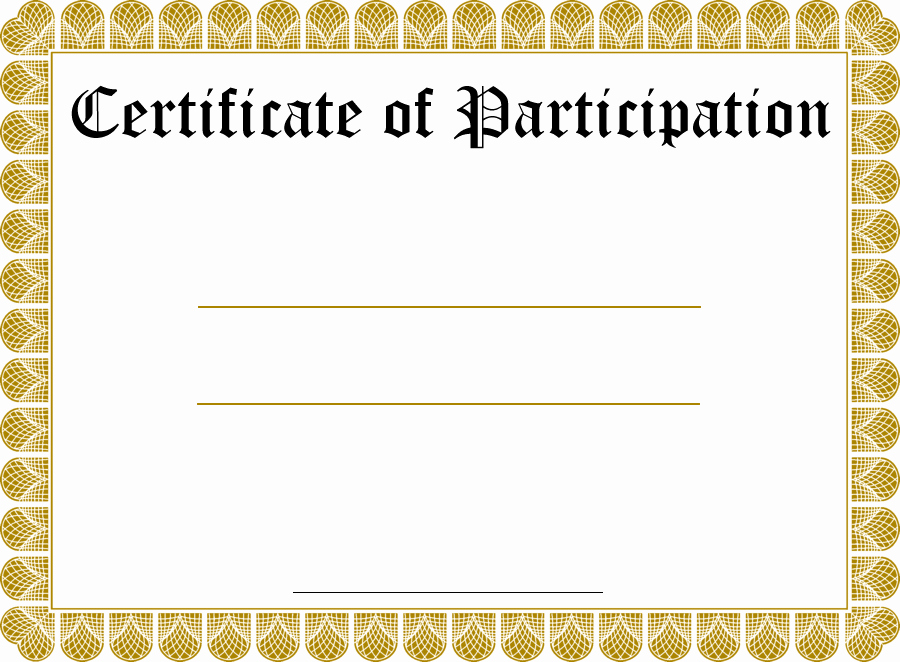 Free Printable Blank Certificate Borders Inspirational Blank Certificate Templates