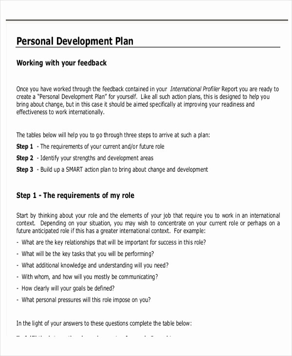 Free Printable Business Plan Template Elegant Business Plan Templates Personal Business Plan Templates 6