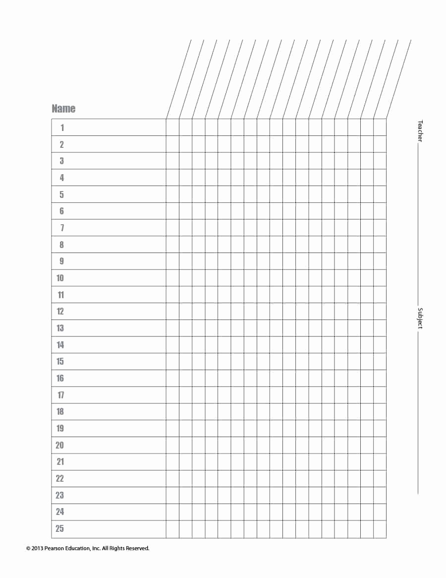 Free Printable Class Roster Template Inspirational 37 Class Roster Templates [student Roster Templates for