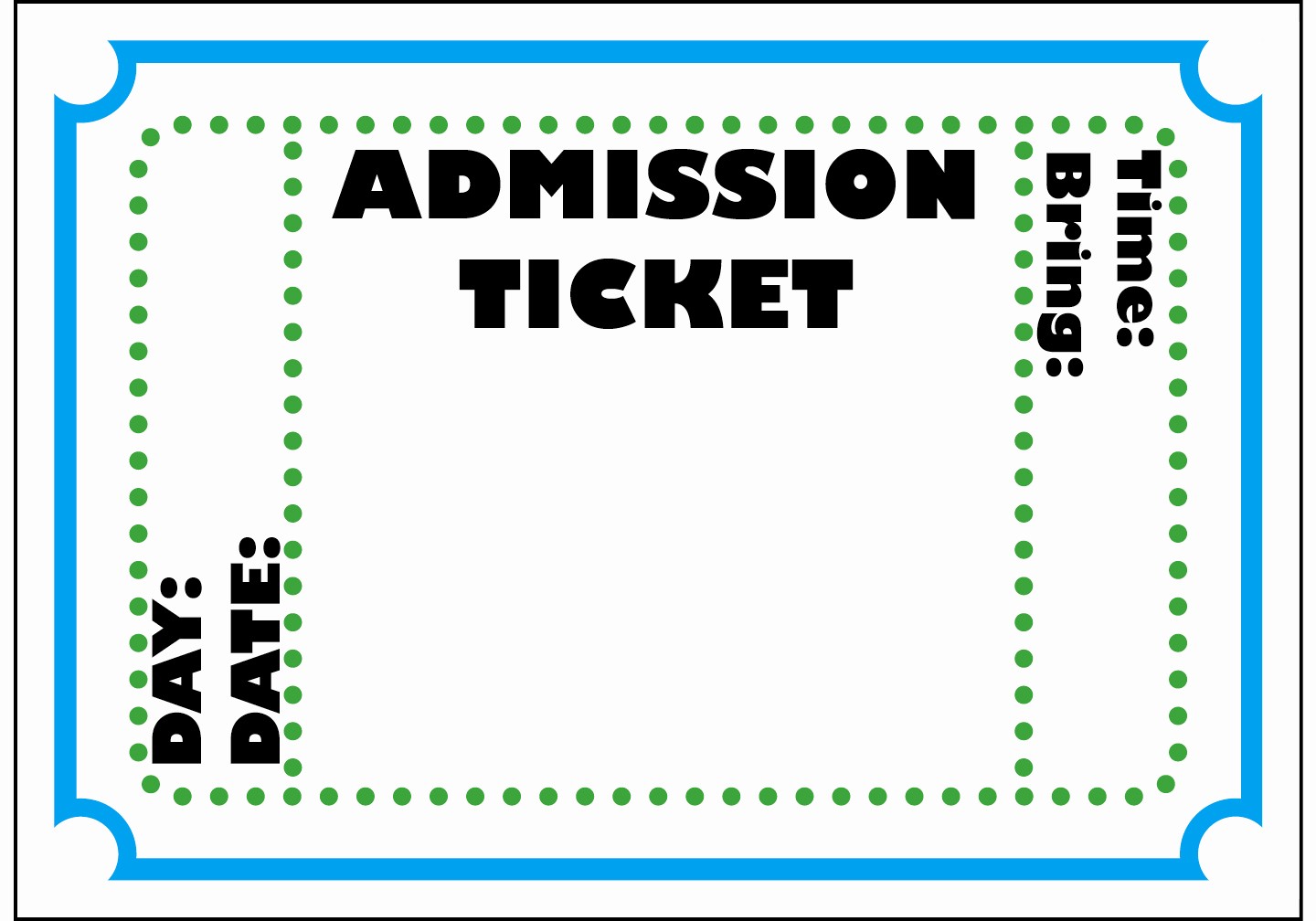 Free Printable Concert Ticket Template Best Of Concert Ticket Template Free Printable