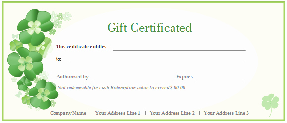 Free Printable Customizable Gift Certificates Luxury Free Gift Certificate Templates Customizable and Printable