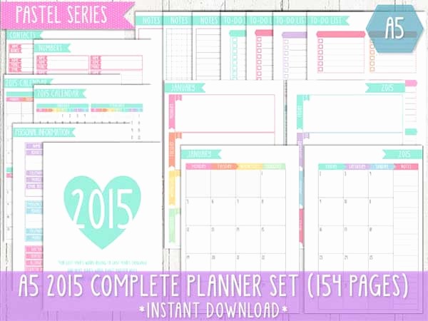 Free Printable Daily Calendar 2015 Fresh 9 Best Of Cute Printable 2015 Planner Free