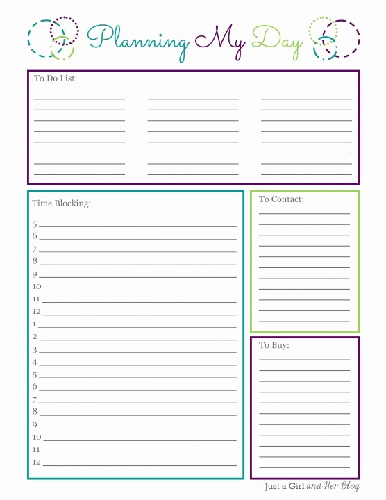 Free Printable Daily Calendar 2015 Unique 8 Best Of Hourly Day Planner Printable Pages
