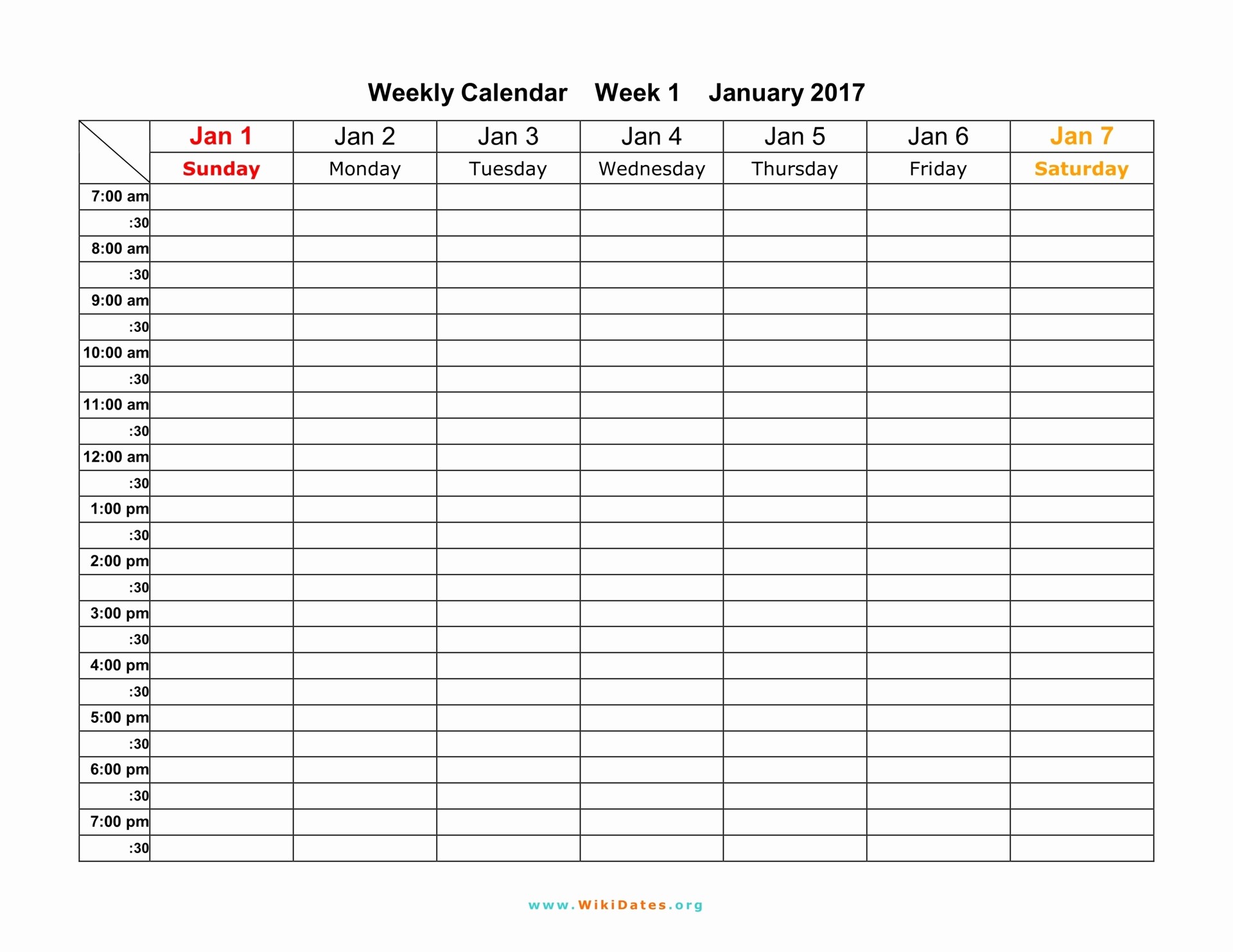 Free Printable Daily Calendar 2018 Luxury Weekly Calendar Download Weekly Calendar 2017 and 2018