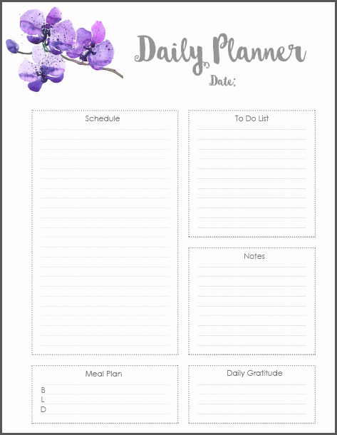 Free Printable Daily Calendar 2018 Unique top 5 Favorite Daily Planner Pages &amp; A Free Printable