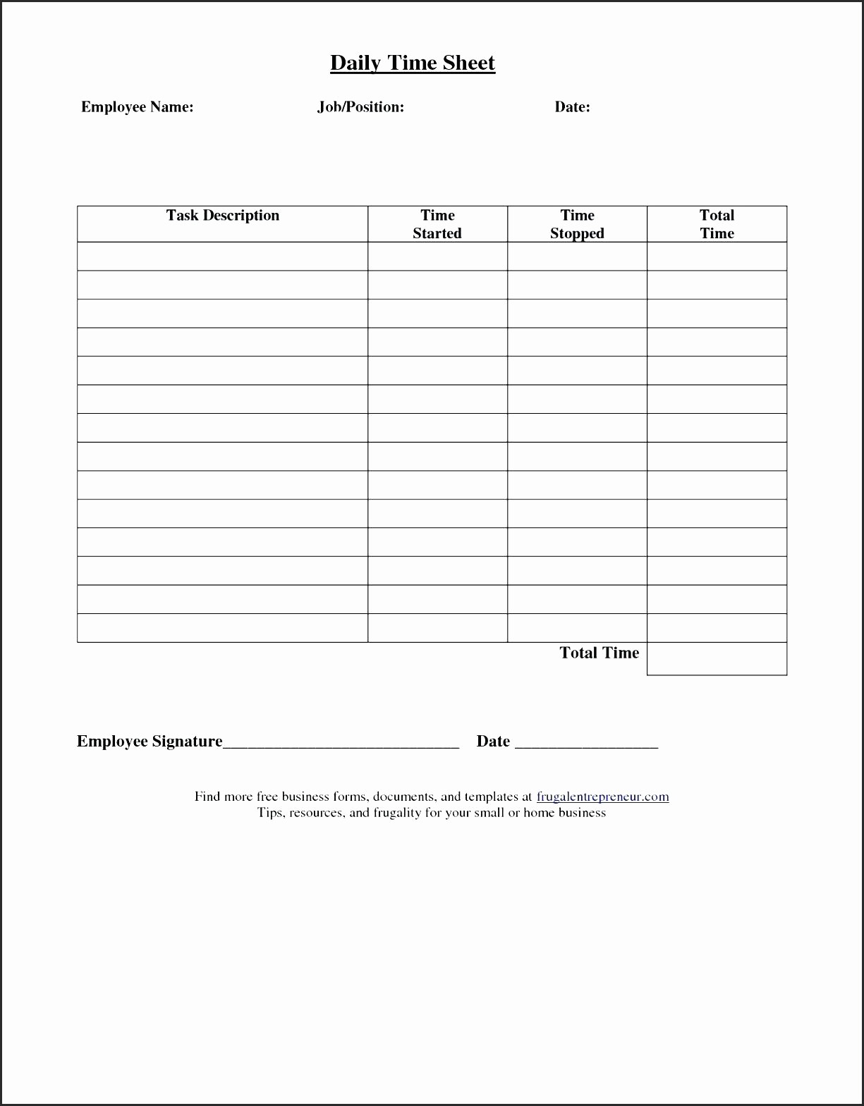 Free Printable Daily Time Sheets New Simple Time Sheets to Print Weekly Timesheet Template
