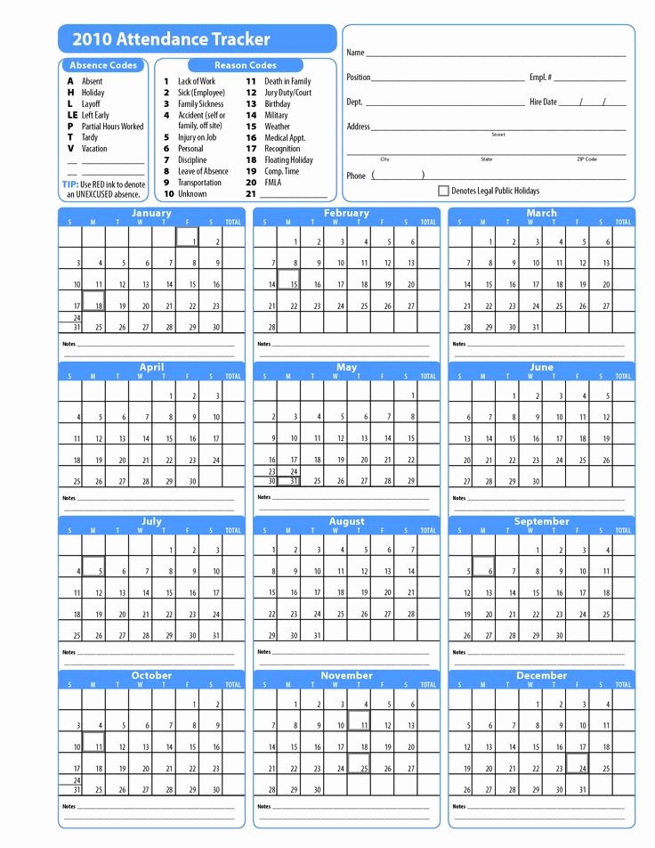Free Printable Employee Schedule Template Unique 2015 Free attendance Calendars Printable Employee