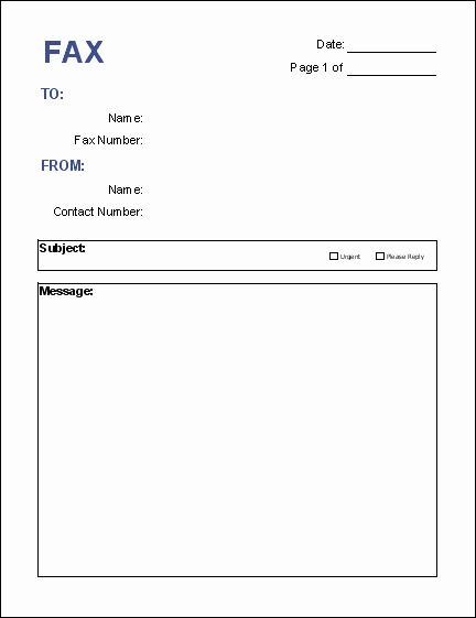 Free Printable Fax Cover Letter Lovely Free Fax Cover Sheet Template Download