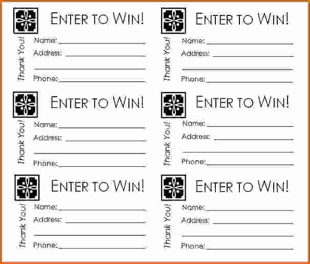 Free Printable Fundraiser Ticket Template Fresh 11 Free Printable Raffle Ticket Template