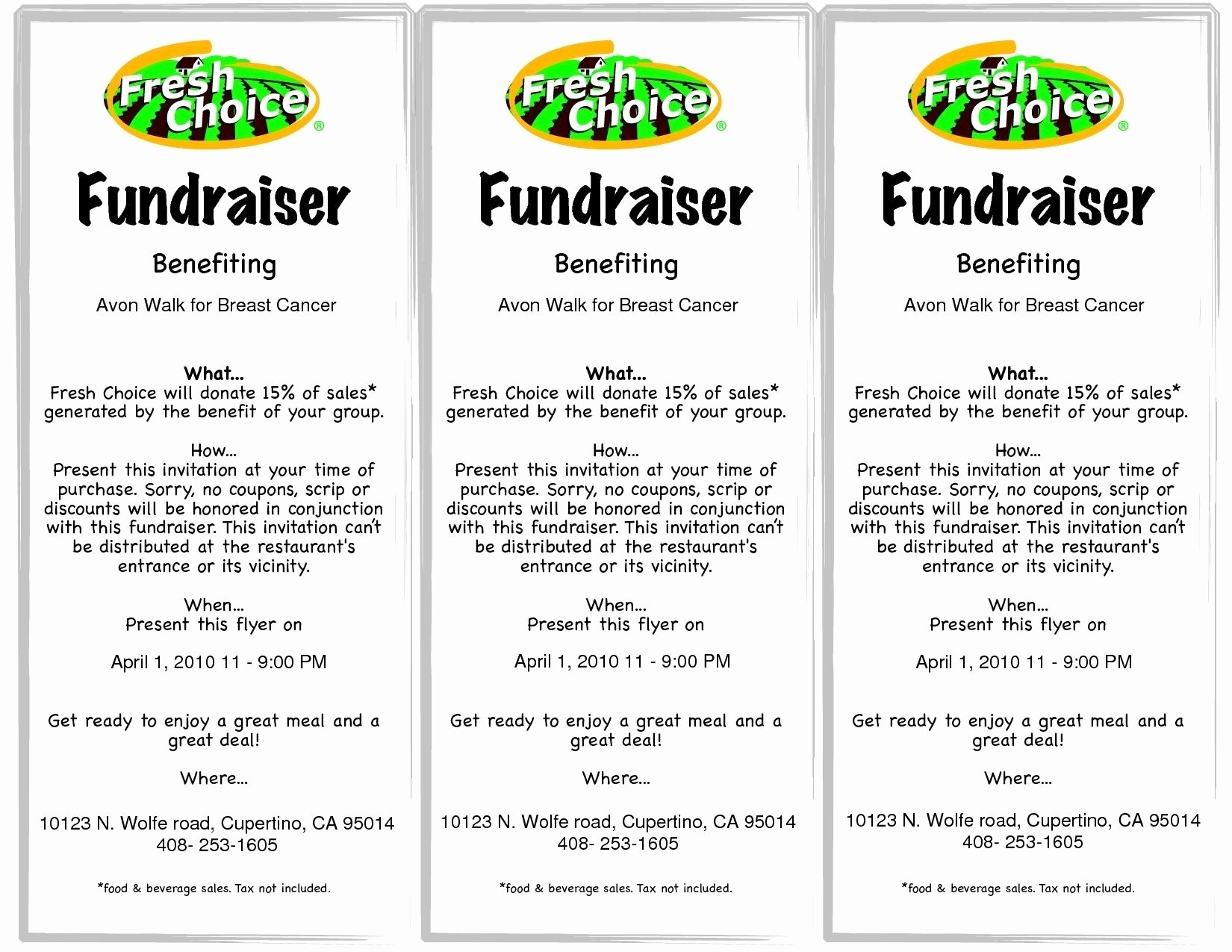 50 Free Printable Fundraiser Ticket Template