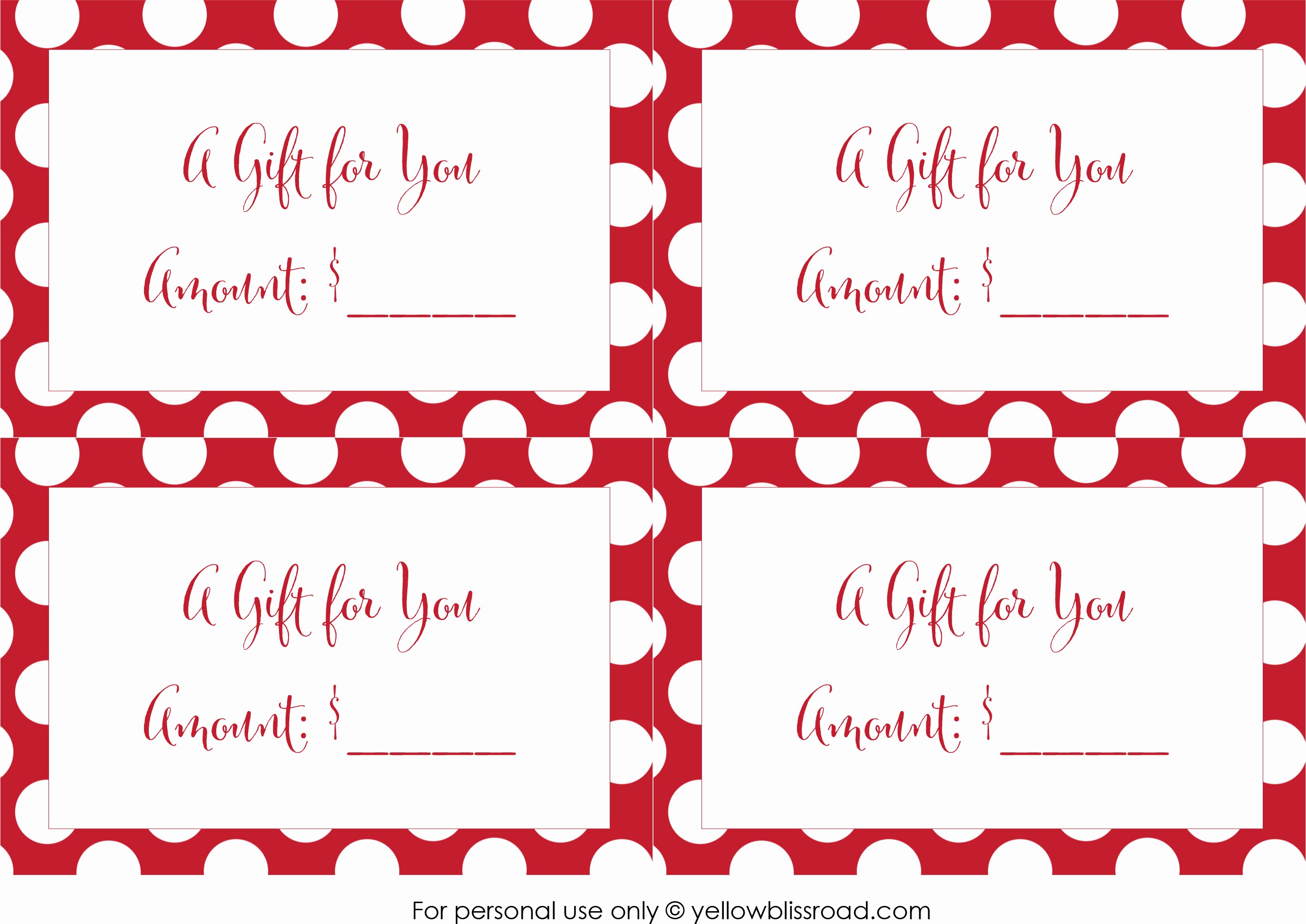 Free Printable Gift Card Template Awesome Free Printable Gift Card Envelopes Yellow Bliss Road