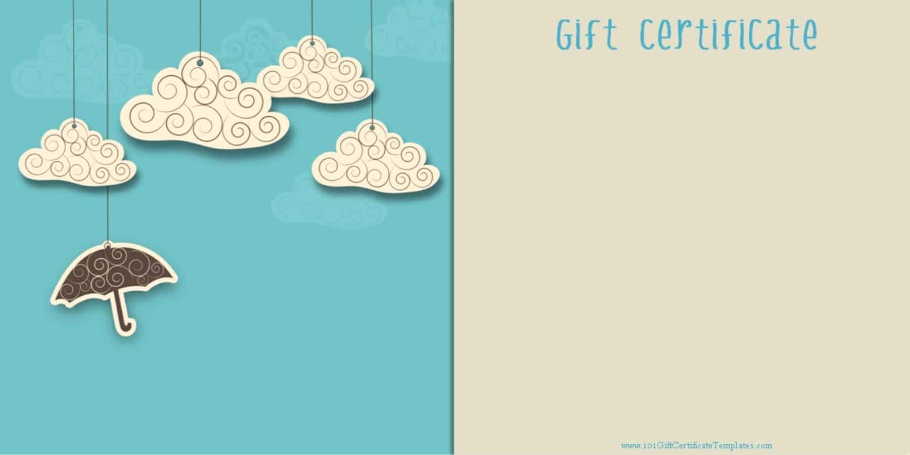Free Printable Gift Card Template Fresh Printable Gift Certificate Templates