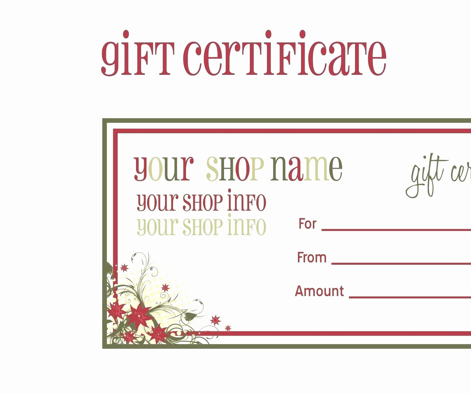Free Printable Gift Cards Online Best Of Template Shopping Spree Certificate Template