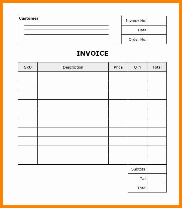 Free Printable Invoice Templates Word Inspirational 18 Free Receipt Template