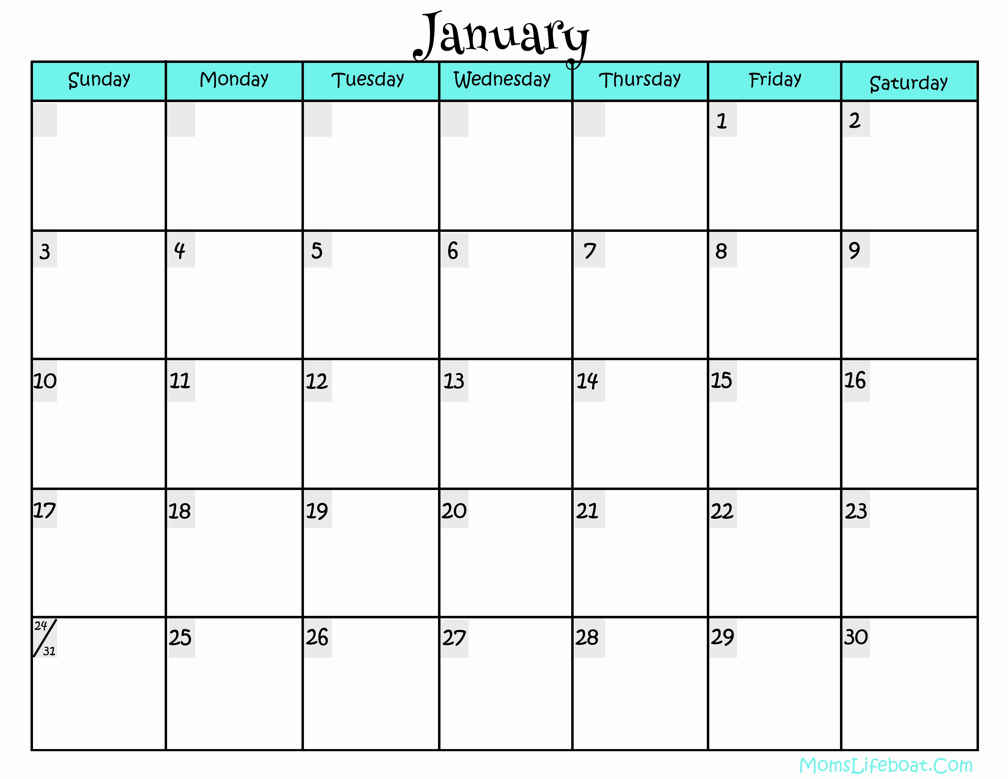 Free Printable Monthly 2016 Calendars Lovely 6 Best Of Calendar 2016 Printable 2016 Calendar
