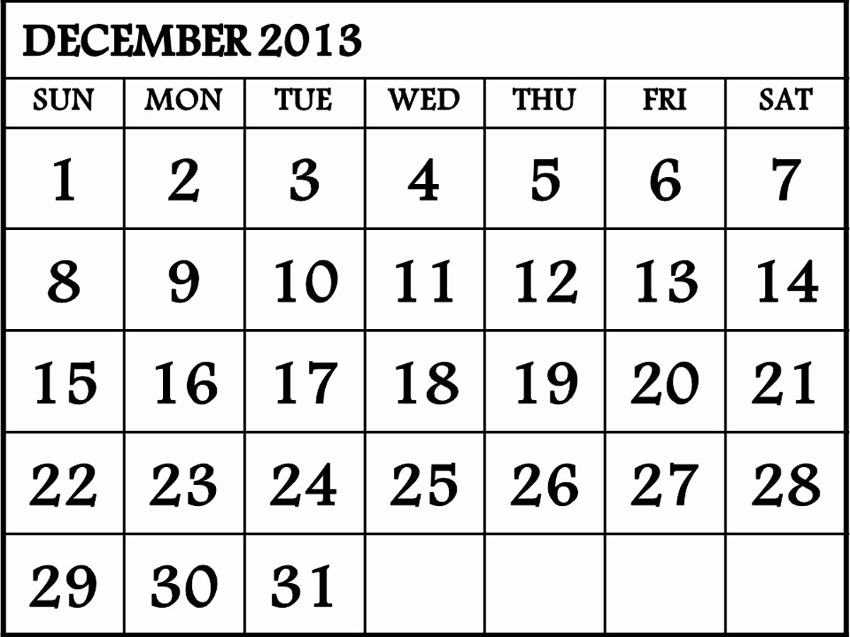 Free Printable Monthly Calendar Templates Beautiful Free Printable Monthly Calendar Templates – 2017 Printable