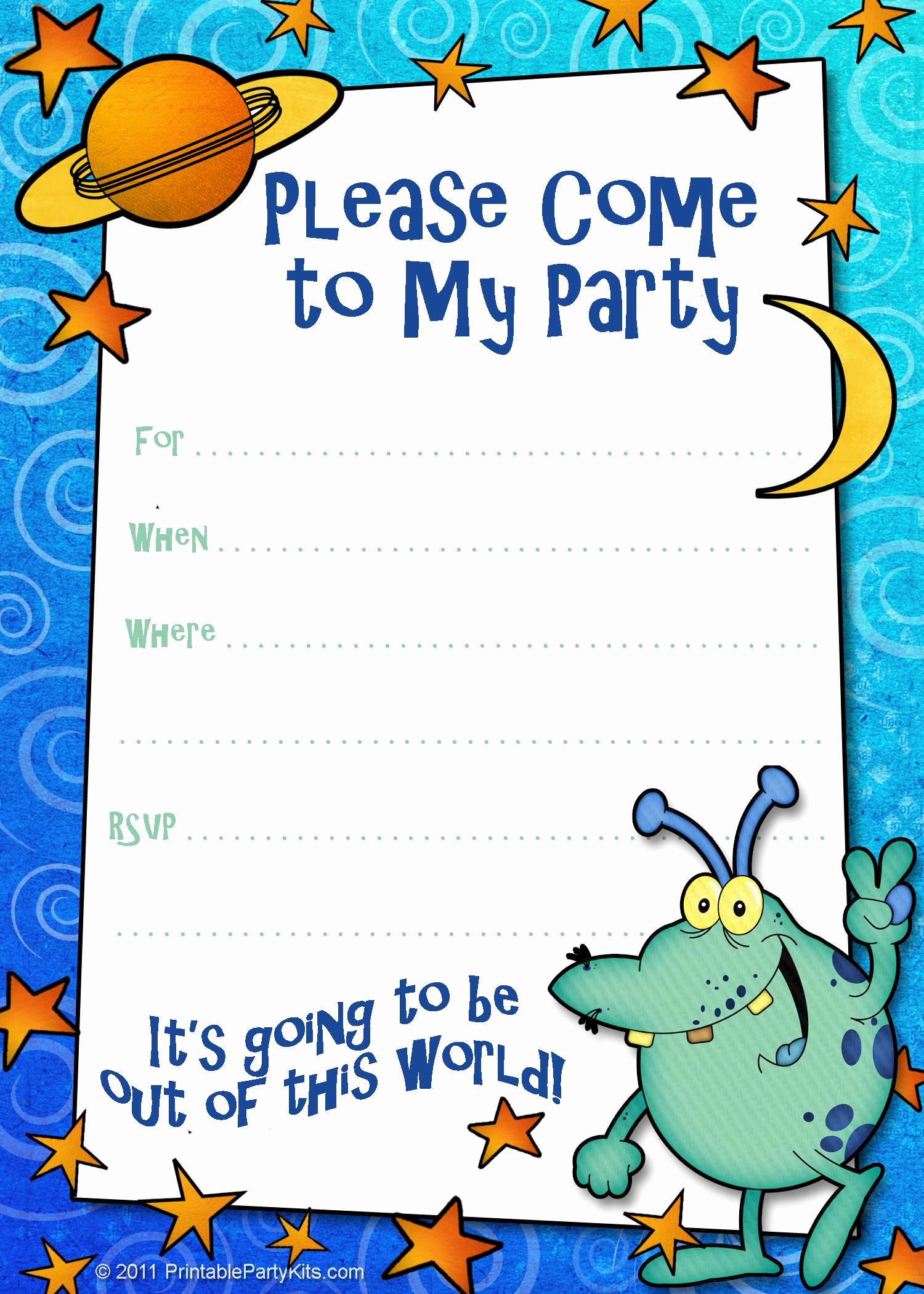 Free Printable Party Invitations Templates Lovely Free Printable Party Invitations Templates