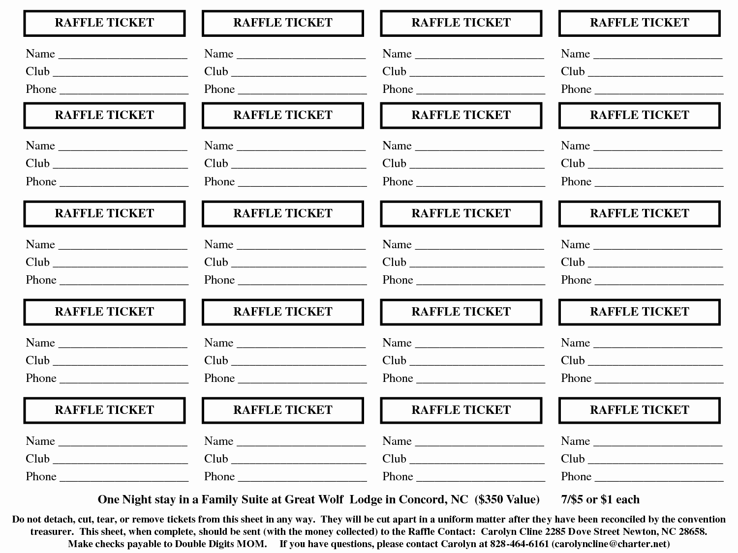 Free Printable Tickets with Numbers Inspirational 7 Best Of Printable Raffle Tickets with Numbers