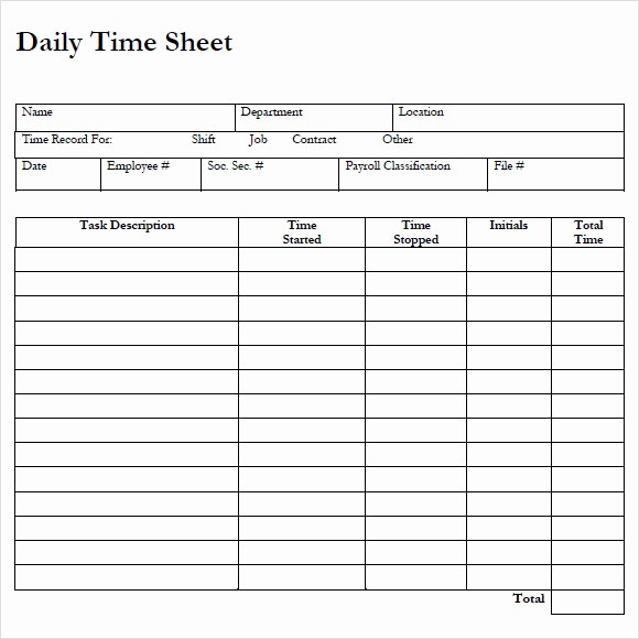 Free Printable Weekly Timesheet Template Elegant Employee Timesheet Templates