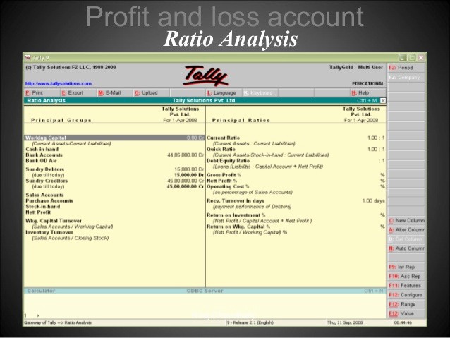 Free Profit and Loss software New format Trading and Profit and Loss Account In Excel In
