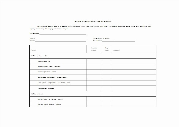 Free Project Plan Template Word Lovely Project Plan Template
