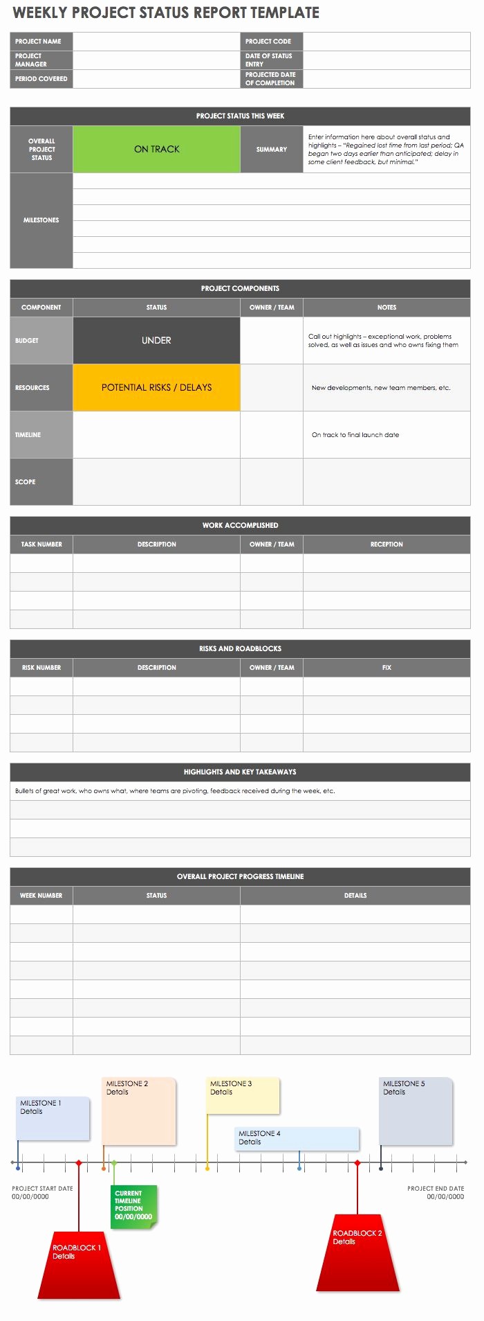 Free Project Status Report Template Unique How to Create An Effective Project Status Report