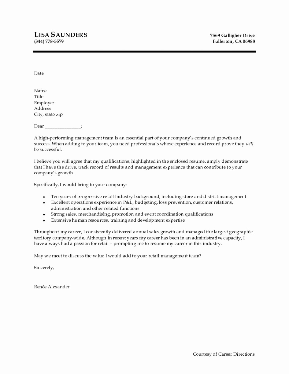 Free Resume Cover Letter Samples Unique Proper Sample Cover Letters for Resumes – Letter format