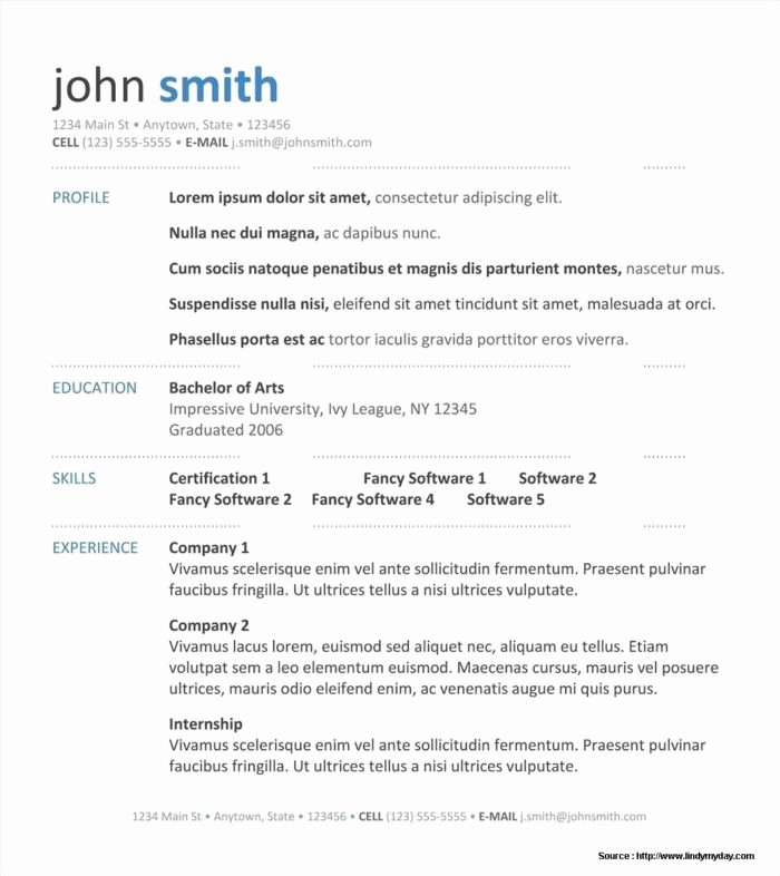 Free Resume Templates and Downloads Beautiful Free Resume format Australia Resume Resume Examples