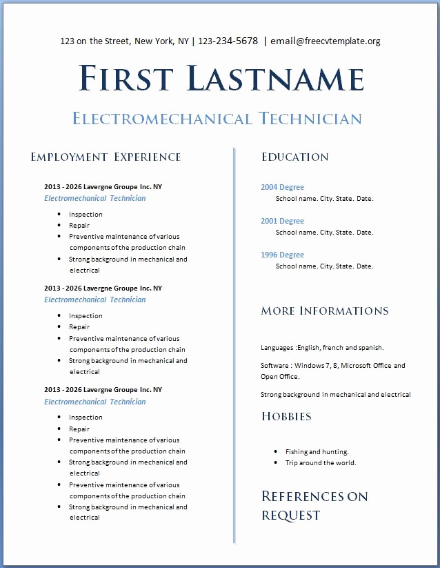 first cv resume template for teens with no experience featuring template 120
