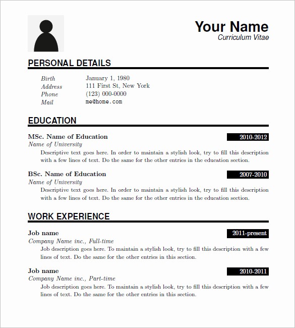 Free Resume Templates Download Pdf Elegant 15 Latex Resume Templates Pdf Doc