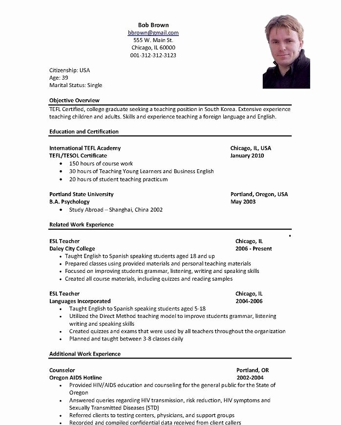 Free Resume Templates In English Elegant Curriculum Vitae English Example Pdf Free Cv Template