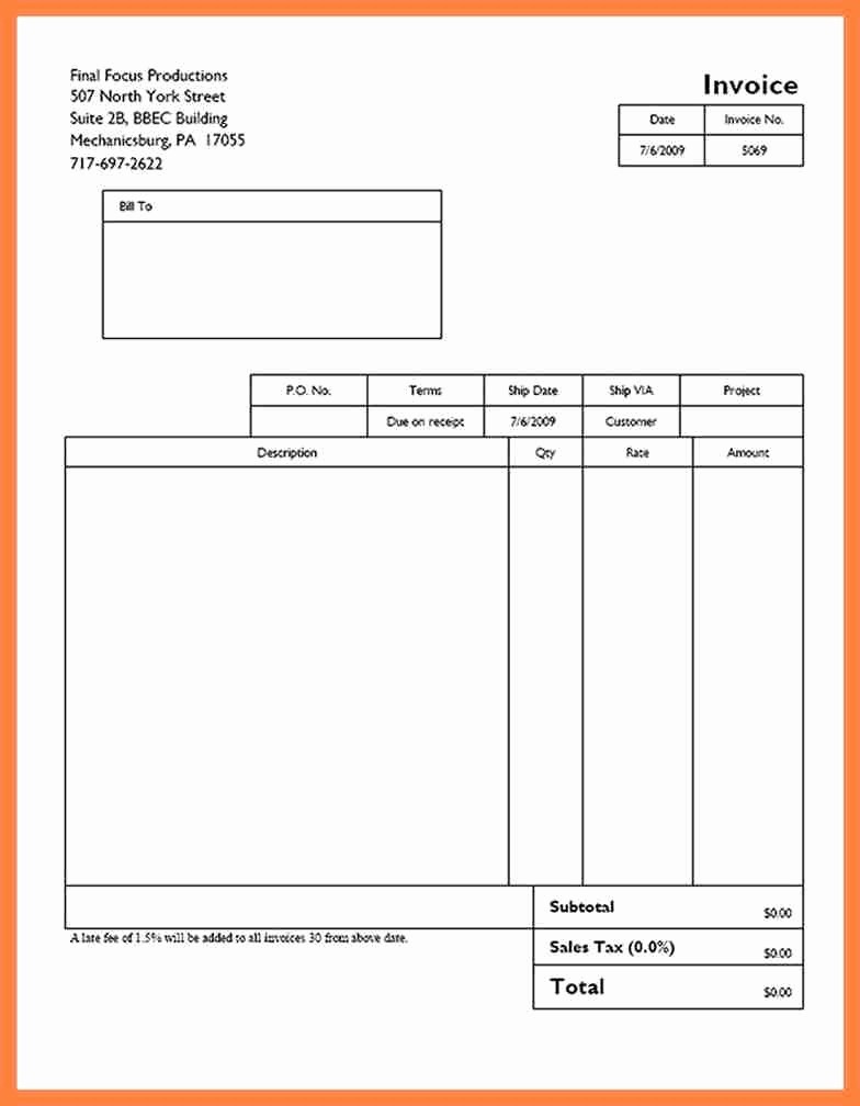 Free Service Invoice Template Download Best Of Quickbooks Invoice Templates Invoice Template Ideas